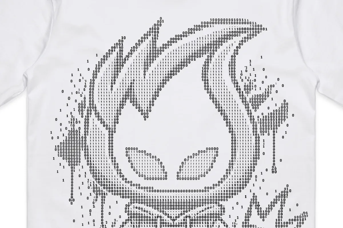 Kode Binary White Tee - GC Web Studio