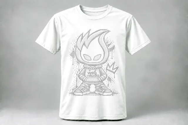 Kodé Binary Tee - GC Web Studio