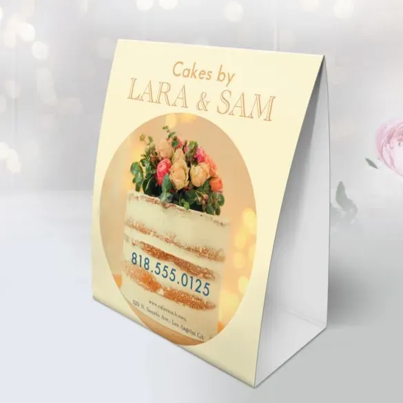 Natural Table Tents