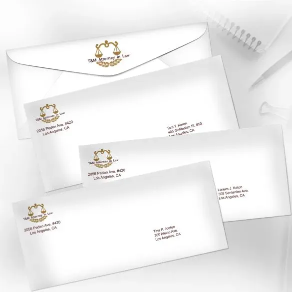 Variable Addressing Envelopes