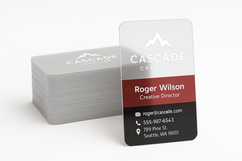 Clear Plastic Business Cards