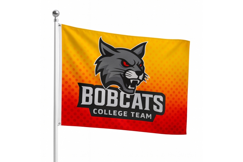 Single Sided Pole Flags