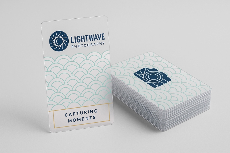 Clear Plastic Business Cards
