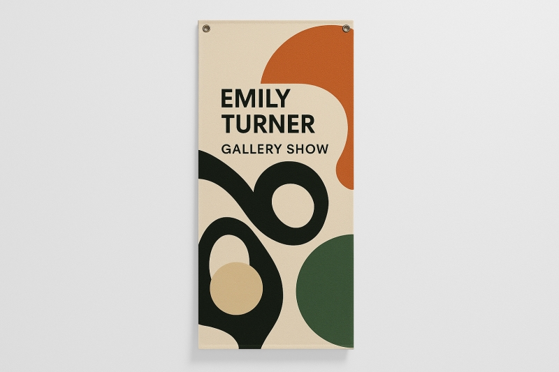 Artist Canvas Banners