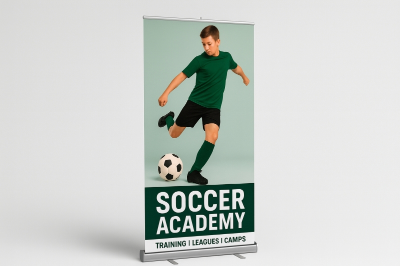 Retractable Banner with Stand