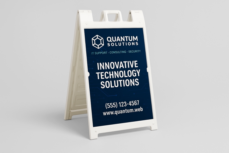 Portable Sidewalk Signs