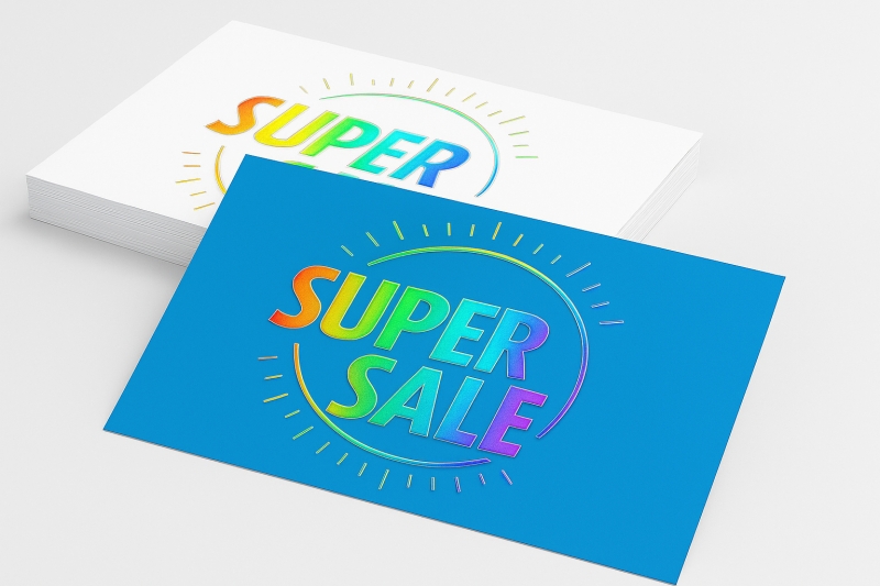 Dual Raised Postcards