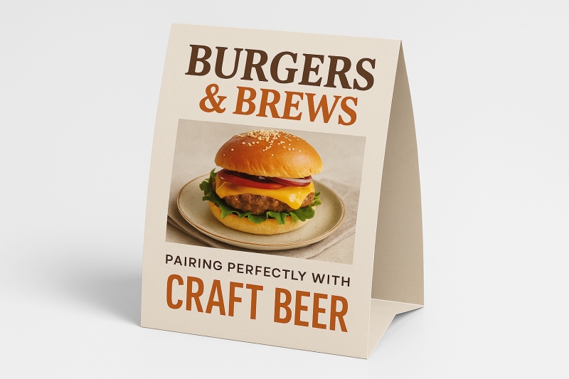 Natural Table Tents