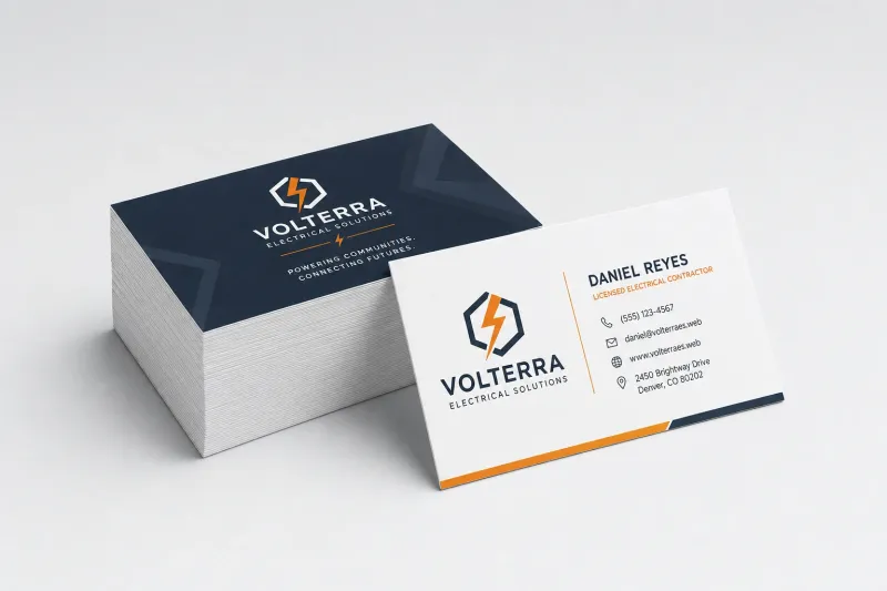 Standard Business Cards