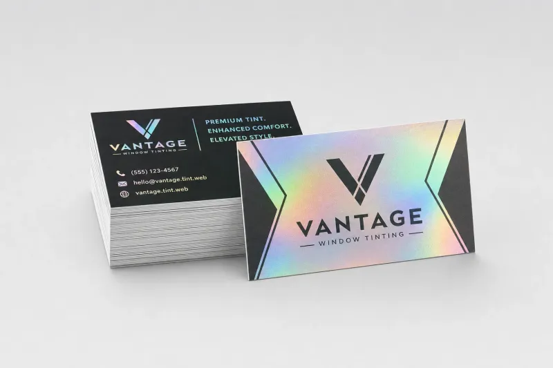 Holographic Business Cards