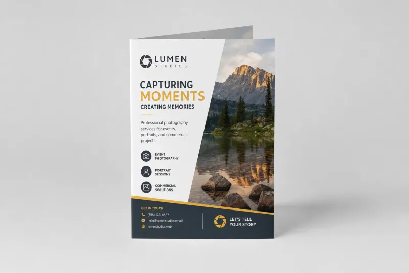 Half-Fold Brochures