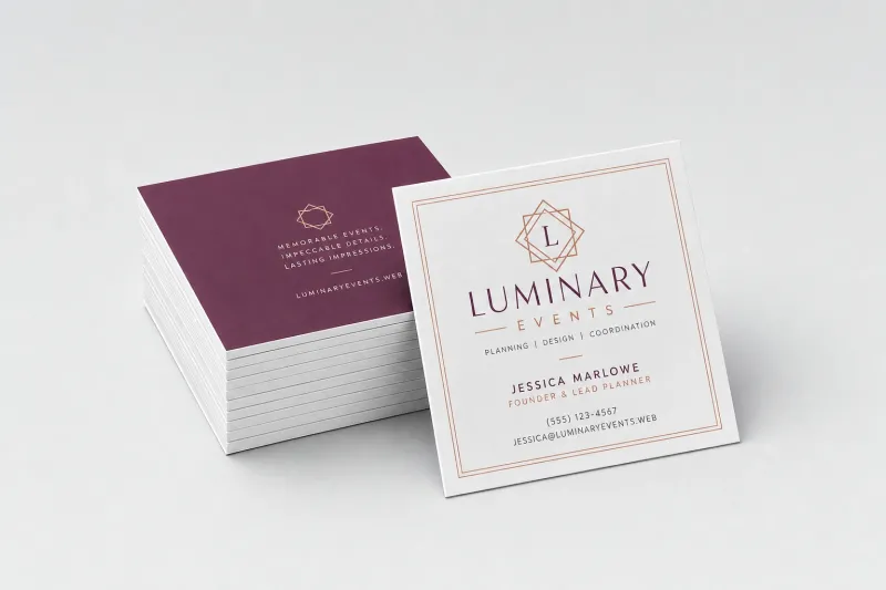 Silk Business Cards