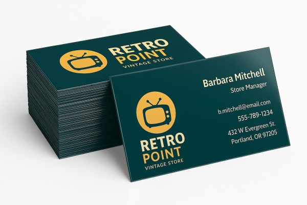 Glossy Business Cards
