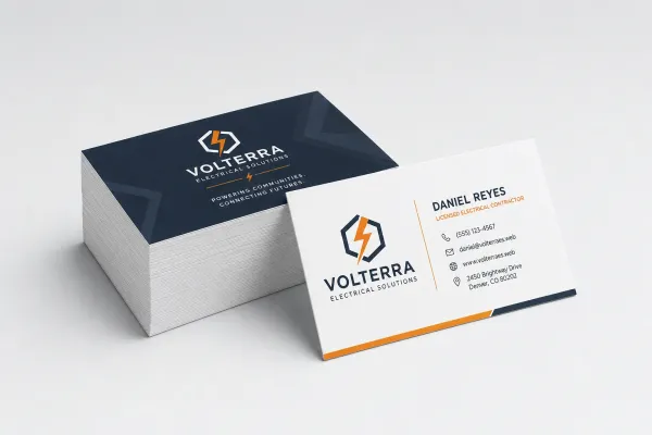 Standard Business Cards