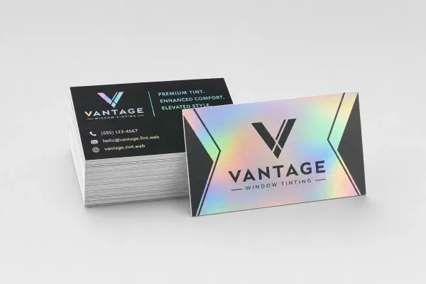 Holographic Business Cards