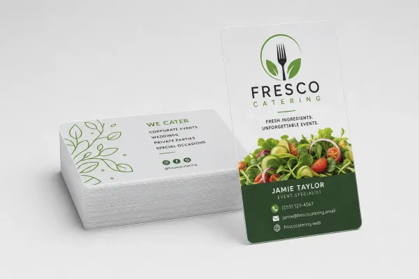 Clear Plastic Business Cards