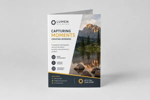 Half-Fold Brochures