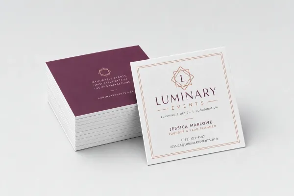 Silk Business Cards
