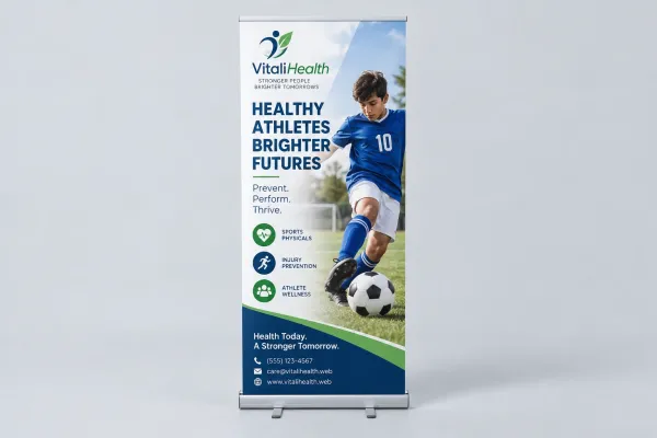 Retractable Banner with Stand