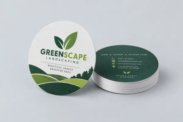 Circle Business Cards